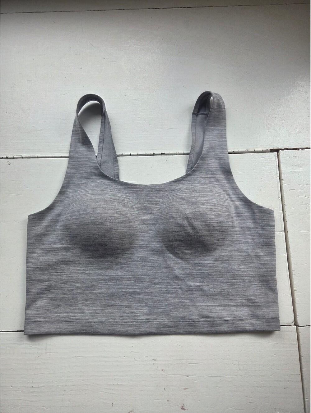 Victoria's Secret PINK Gray Sports Bra Crop Top